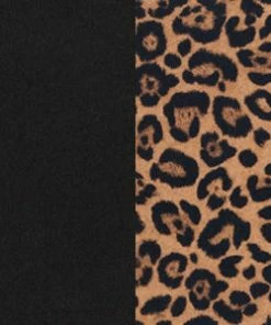 SAS Swimwear Reversible Cheeky Bikini Bottom | Black Hue/Classic Leopard