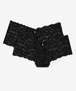 SAS Signature Lace Cheeky Panty 2 Pack | Black Hue/ Black Hue