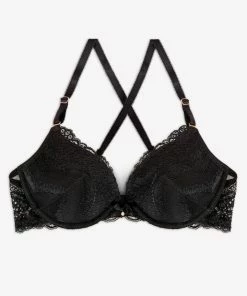 SAS Perfect Push-Up Bra | Black Hue Lace