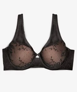 SAS Mesh Plunge Bra | Black Hue W/Ballet Fever Smooth Lace Bras 13 SAS Mesh Plunge Bra | Black Hue W/Ballet Fever Smooth Lace Bras