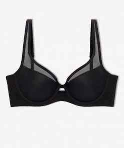 SAS Bras Mesh Plunge Bra | Black Hue Mesh 12 SAS Bras Mesh Plunge Bra | Black Hue Mesh