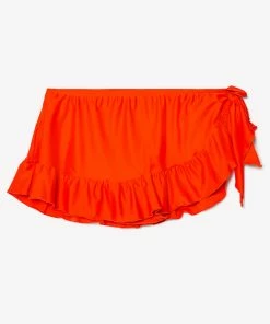 SAS Side-Tie Swim Skirt | Hot Fire