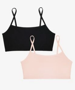 SAS The Naked Cami Bralette 2 Pack | Blushing Rose/Black Hue Stretch 9 SAS The Naked Cami Bralette 2 Pack | Blushing Rose/Black Hue Stretch