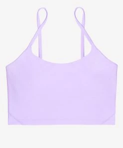 SAS Long Lined Bikini Top | Lilac Iris Plus Size Bikini Tops