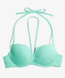 SAS Swim Secret Halter Bikini Top | Cool Mint Chip Swimwear