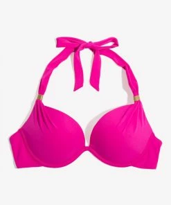 SAS Swim Secret Push-Up Halter Bikini Top | Fuchsia Sizzle 8 SAS Swim Secret Push-Up Halter Bikini Top | Fuchsia Sizzle