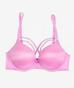 SAS Add 2 Cup Sizes Push-Up Bra | Violet Satin Bras 7 SAS Add 2 Cup Sizes Push-Up Bra | Violet Satin Bras