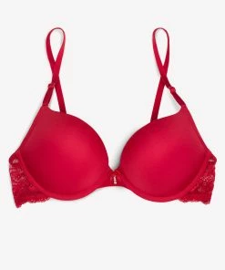 SAS Add 2 Cup Sizes Push-Up Bra | Smooth No No Red