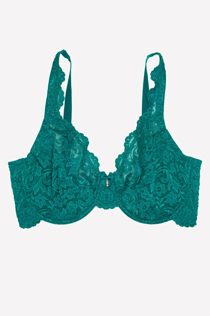 SAS Plus Size Signature Lace Unlined Underwire Bra With Added Support | Fanfare 5 SAS Plus Size Signature Lace Unlined Underwire Bra With Added Support | Fanfare