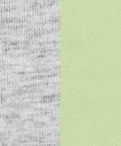 SAS Comfort Cotton Rib High Leg Thong 2 Pack | Glass Green/Heather Grey