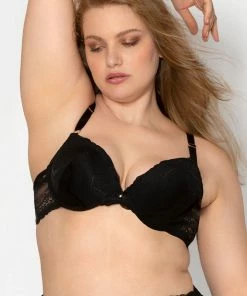 SAS Perfect Push-Up Bra | Black Hue Lace