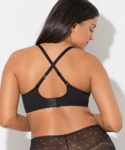 SAS Perfect Demi T-Shirt Bra | Black Hue Bras