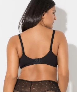 SAS Perfect Demi T-Shirt Bra | Black Hue Bras