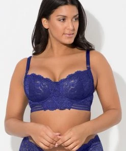 SAS Signature Lace Unlined Underwire Longline Bra | Indigo-Go Bras