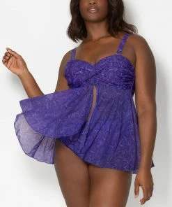 SAS Twist Bandeau Tankini Top | Electric Python