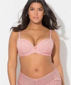 SAS Perfect Demi T-Shirt Bra | Blushing Rose Lace Bras