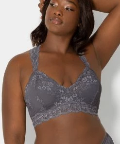 SAS Bras Lovely Lace Racerback Bralette | Grisaille/ Artic Ice XDye