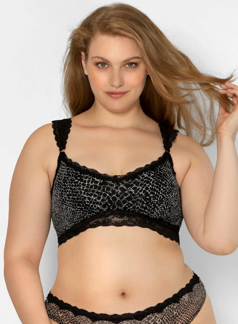 SAS Lace & Mesh Bralette | Serpentine Bras 2 SAS Lace & Mesh Bralette | Serpentine Bras