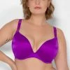 SAS Bras Perfect Push-Up Bra | Fierce Violet Satin