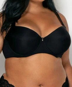 SAS Everyday Demi Push-Up Bra | Black Hue