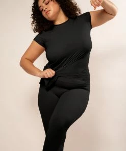 SAS The Naked Foundation Legging | Black Hue Stretch Lounge & Sleepwear