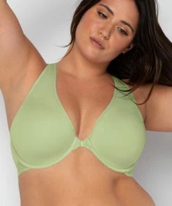SAS Comfort Cotton Front & Back Close Racerback Bra | Glass Green Bras 11 SAS Comfort Cotton Front & Back Close Racerback Bra | Glass Green Bras