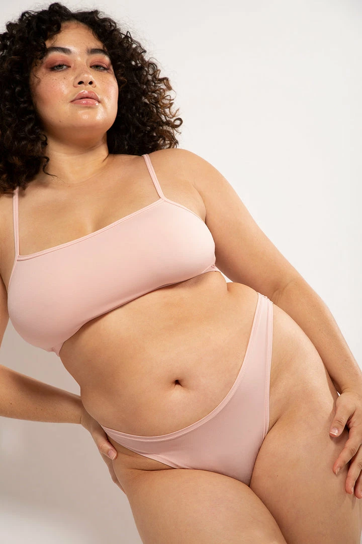 SAS The Naked Cami Bralette 2 Pack | Blushing Rose/Black Hue Stretch 1 SAS The Naked Cami Bralette 2 Pack | Blushing Rose/Black Hue Stretch