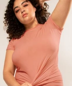 SAS Lounge & Sleepwear The Naked Foundation T-Shirt | Tuscany Clay Stretch