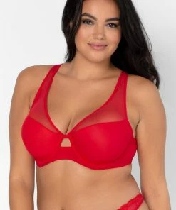 SAS Bras Mesh Plunge Bra | Crantastic