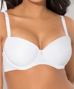 SAS Bras Everyday Demi Push-Up Bra | White