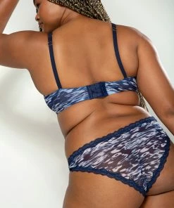 SAS Lace Trim Cheeky Panty 2 Pack | Fluid Fantasy/Black Hue Panties