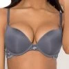 SAS Add 2 Cup Sizes Push-Up Bra | Grisaille Grey Bras