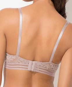 SAS Bras Signature Lace Unlined Underwire Longline Bra | Bark Lace