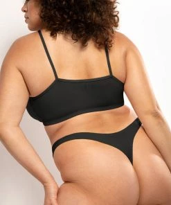 SAS Panties The Naked Dip Front Thong 2 Pack | Olive Night/Black Hue Stretch 10 SAS Panties The Naked Dip Front Thong 2 Pack | Olive Night/Black Hue Stretch