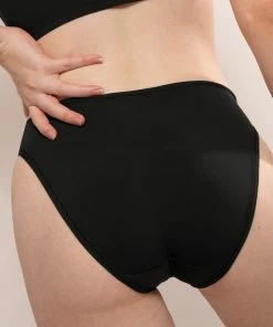 SAS Panties The Naked Bikini Panty 2 Pack | Blushing Rose/Black Hue Stretch