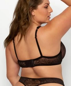 SAS Mesh Plunge Bra | Black Hue W/Ballet Fever Smooth Lace Bras 11 SAS Mesh Plunge Bra | Black Hue W/Ballet Fever Smooth Lace Bras