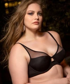 SAS Bras Mesh Plunge Bra | Black Hue Mesh 14 SAS Bras Mesh Plunge Bra | Black Hue Mesh