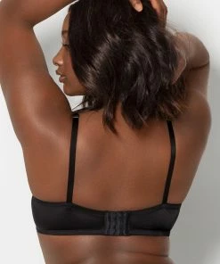 SAS Perfect Demi T-Shirt Bra | Black Hue Satin