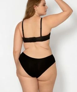 SAS Panties No-Show Hipster Panty 2 Pack | Bark/Black Hue