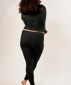 SAS The Naked Foundation Legging | Black Hue Stretch Lounge & Sleepwear