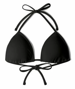 SAS Triangle String Bikini Top | Black Hue