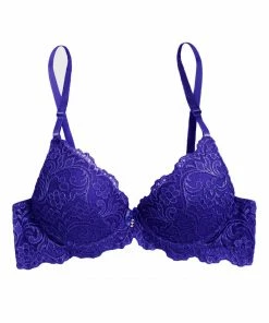 SAS Bras Signature Lace Push-Up Bra | Indigo-Go 7 SAS Bras Signature Lace Push-Up Bra | Indigo-Go
