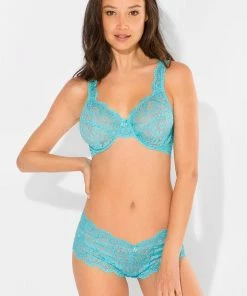 SAS Signature Lace Unlined Underwire Bra | Blue Radiance 9 SAS Signature Lace Unlined Underwire Bra | Blue Radiance