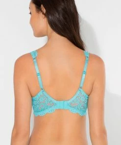 SAS Signature Lace Unlined Underwire Bra | Blue Radiance