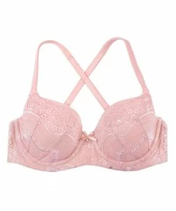 SAS Perfect Demi T-Shirt Bra | Blushing Rose Lace Bras