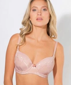 SAS Perfect Demi T-Shirt Bra | Blushing Rose Lace Bras