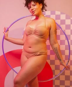 SAS Swim Secret Halter Bikini Top | Caramel 9 SAS Swim Secret Halter Bikini Top | Caramel