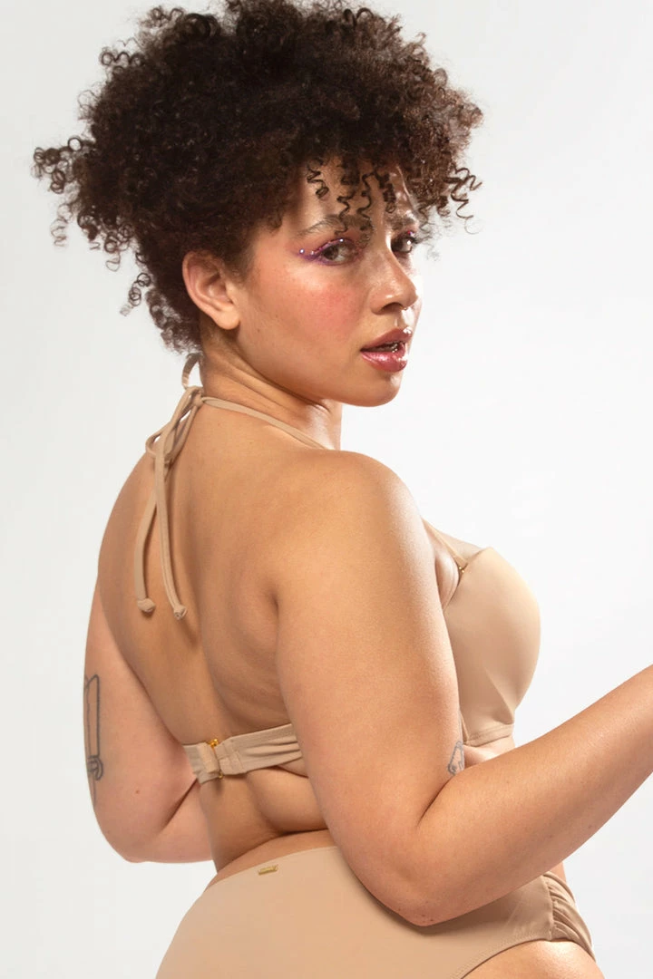 SAS Swim Secret Halter Bikini Top | Caramel 6 SAS Swim Secret Halter Bikini Top | Caramel