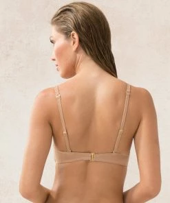 SAS Swimwear Swim Secret Convertible Push-Up Bikini Top | Caramel