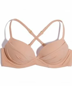 SAS Swimwear Swim Secret Convertible Push-Up Bikini Top | Caramel 8 SAS Swimwear Swim Secret Convertible Push-Up Bikini Top | Caramel